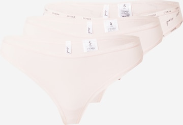 GUESS - Tanga en rosa: frente