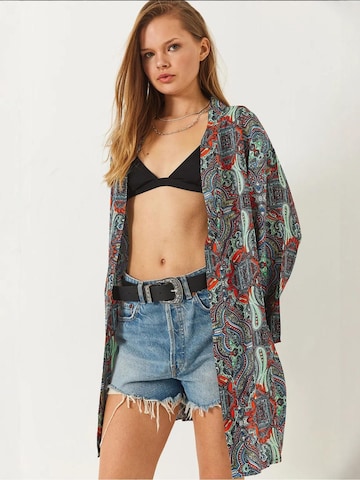 Bianco Lucci Kimono | mešane barve barva