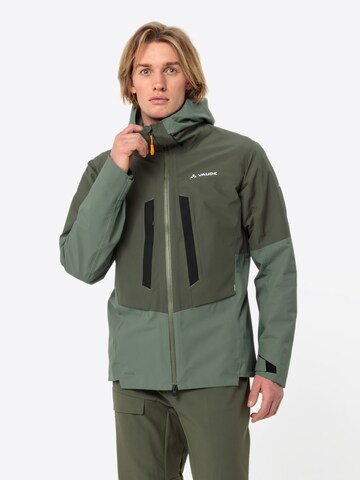 VAUDE Outdoorjas 'Monviso' in Groen: voorkant