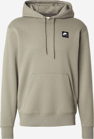 Sweat-shirt 'AIR' Nike Sportswear en vert : devant