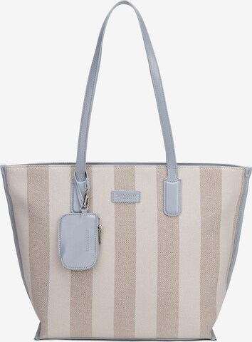 Shopper 'Borsa Shopper Donna Diana & Co Firenze - Righe e con Zip' di Diana&Co. in blu: frontale