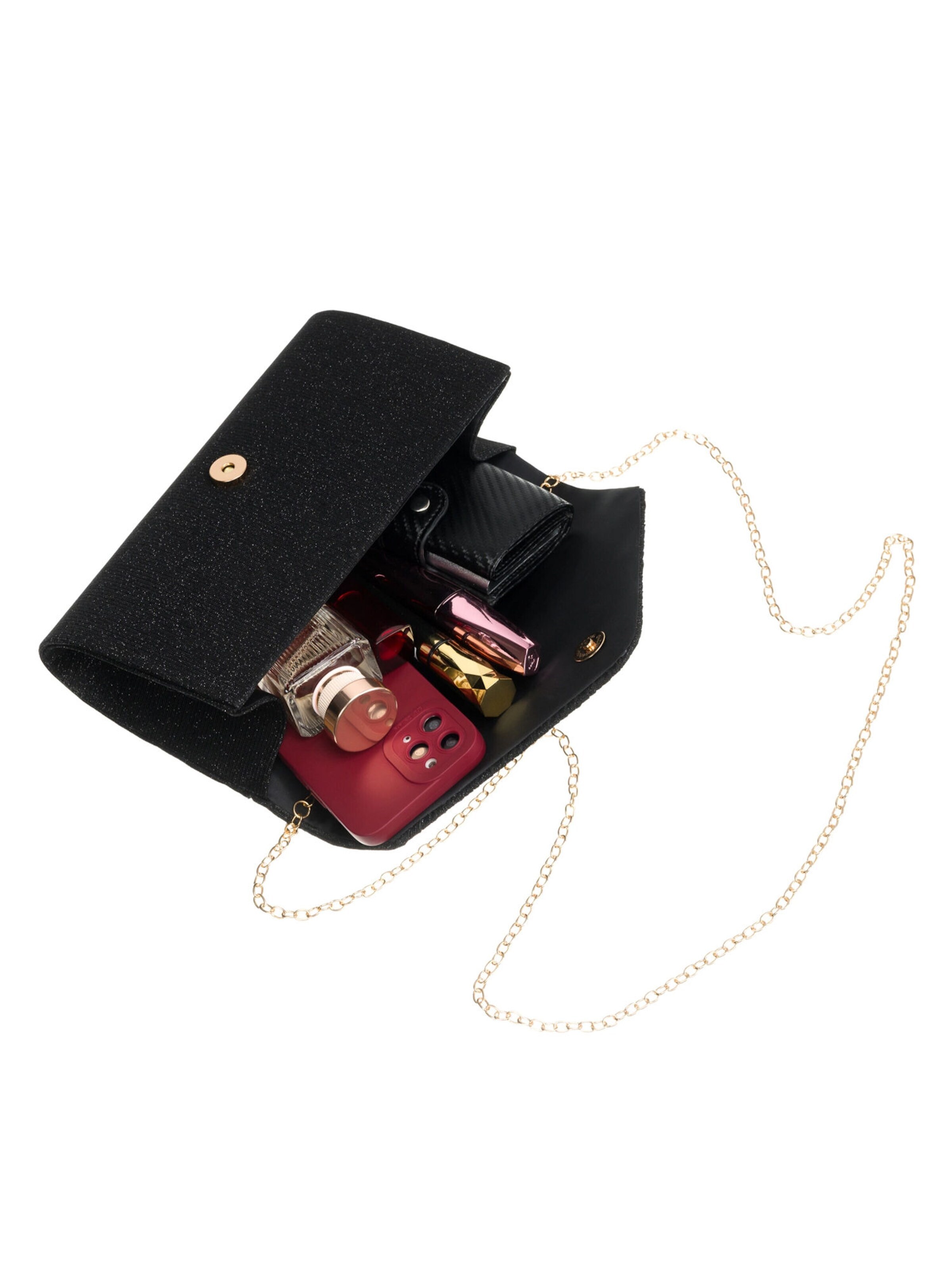 Tomshop24-7 Clutch 'Rovicky Laura' in Black