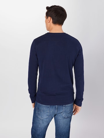 Superdry Regular Fit Shirt in Blau