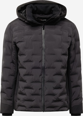 Veste outdoor CMP en noir : devant