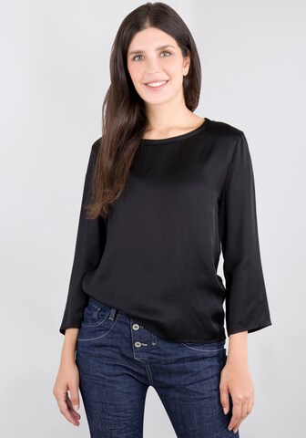 PLEASE Blouse in Black: front