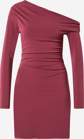 Abercrombie & FitchKoktel haljina - crvena boja: prednji dio