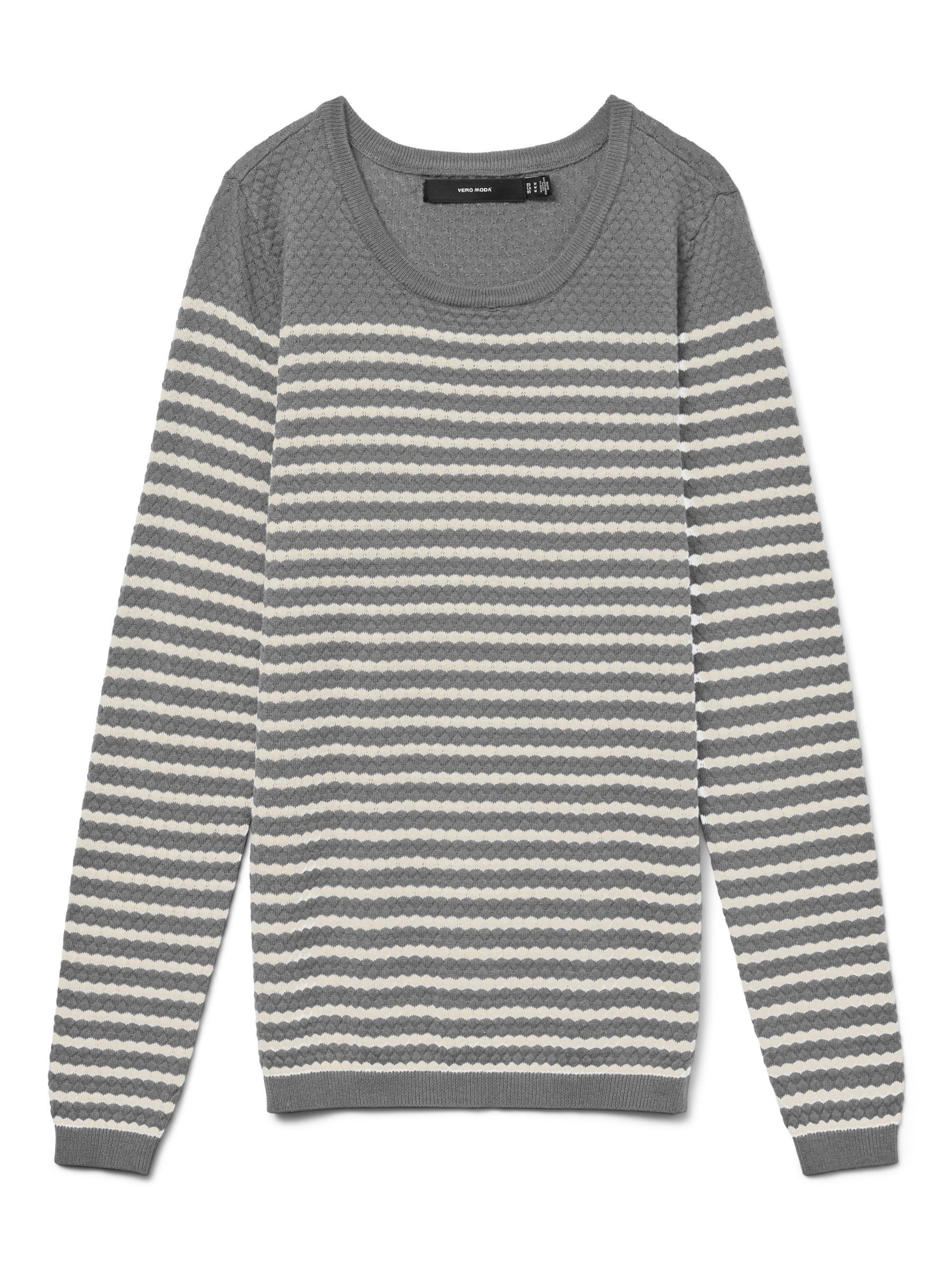 VERO MODA Sweater 'VMCARE' in Grey: front