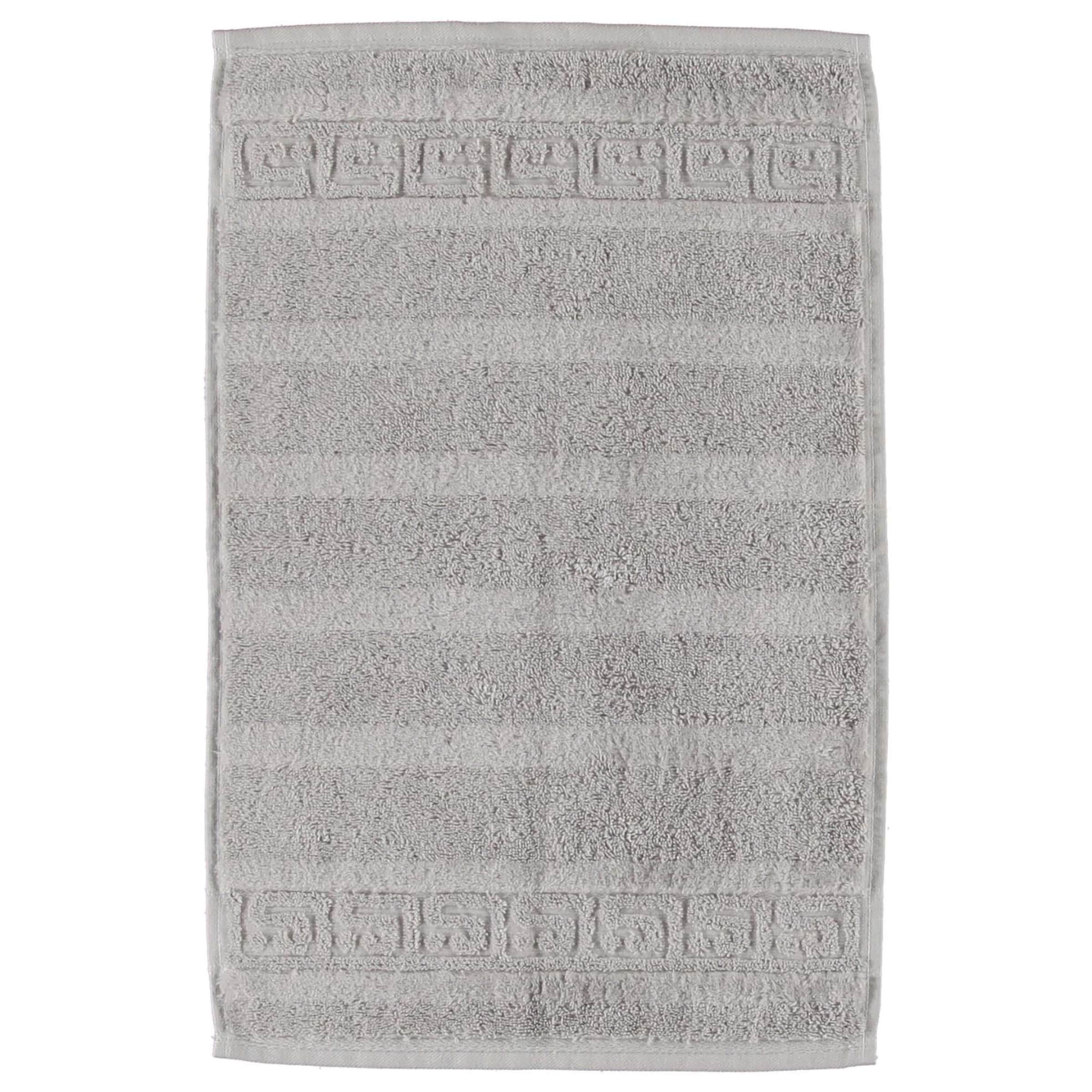 Asciugamano di Cawö in grigio: frontale