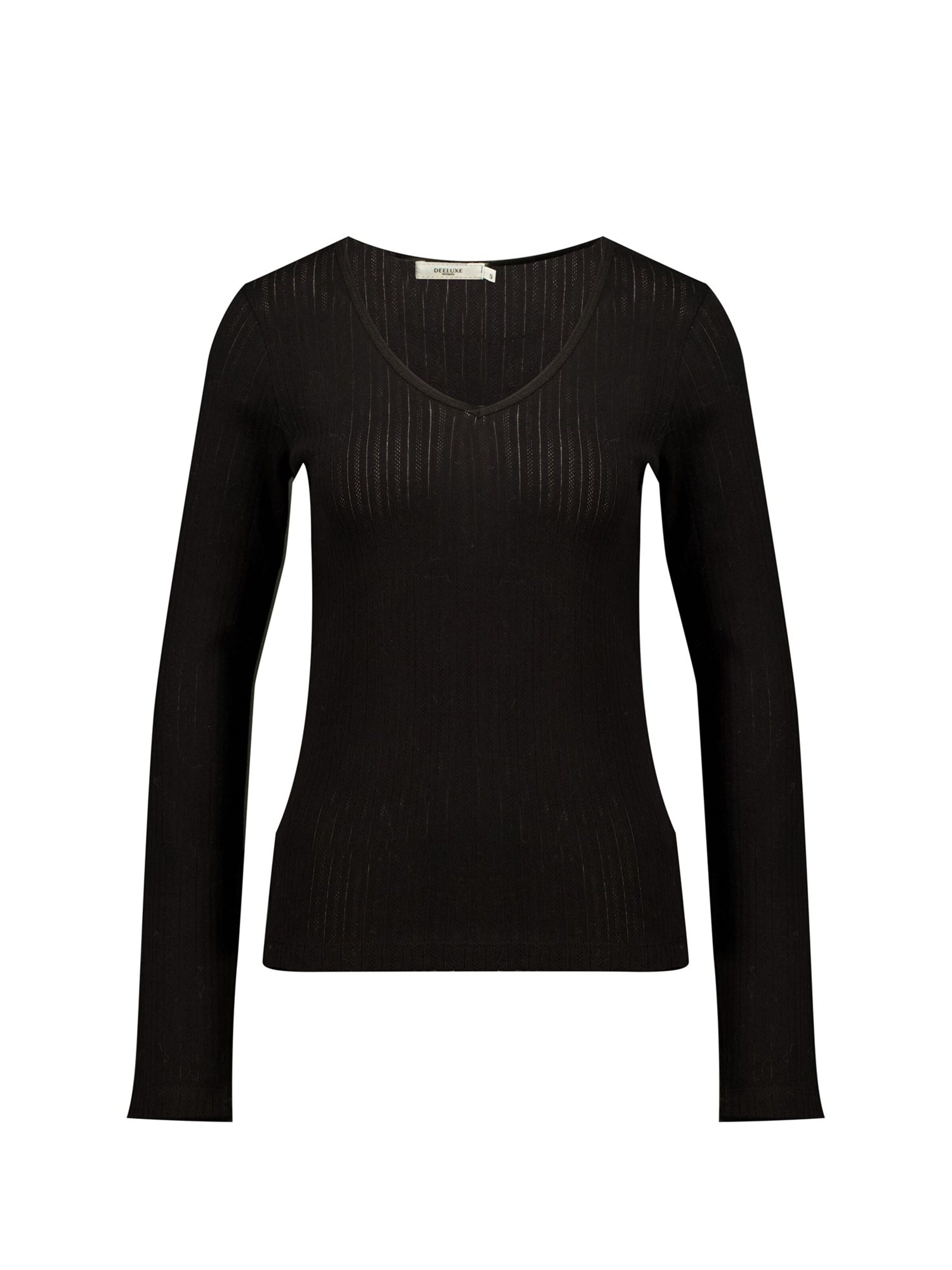 T-shirt Deeluxe en noir : devant