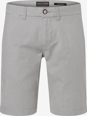 Regular Pantalon 'Dylan' Finshley & Harding en gris : devant