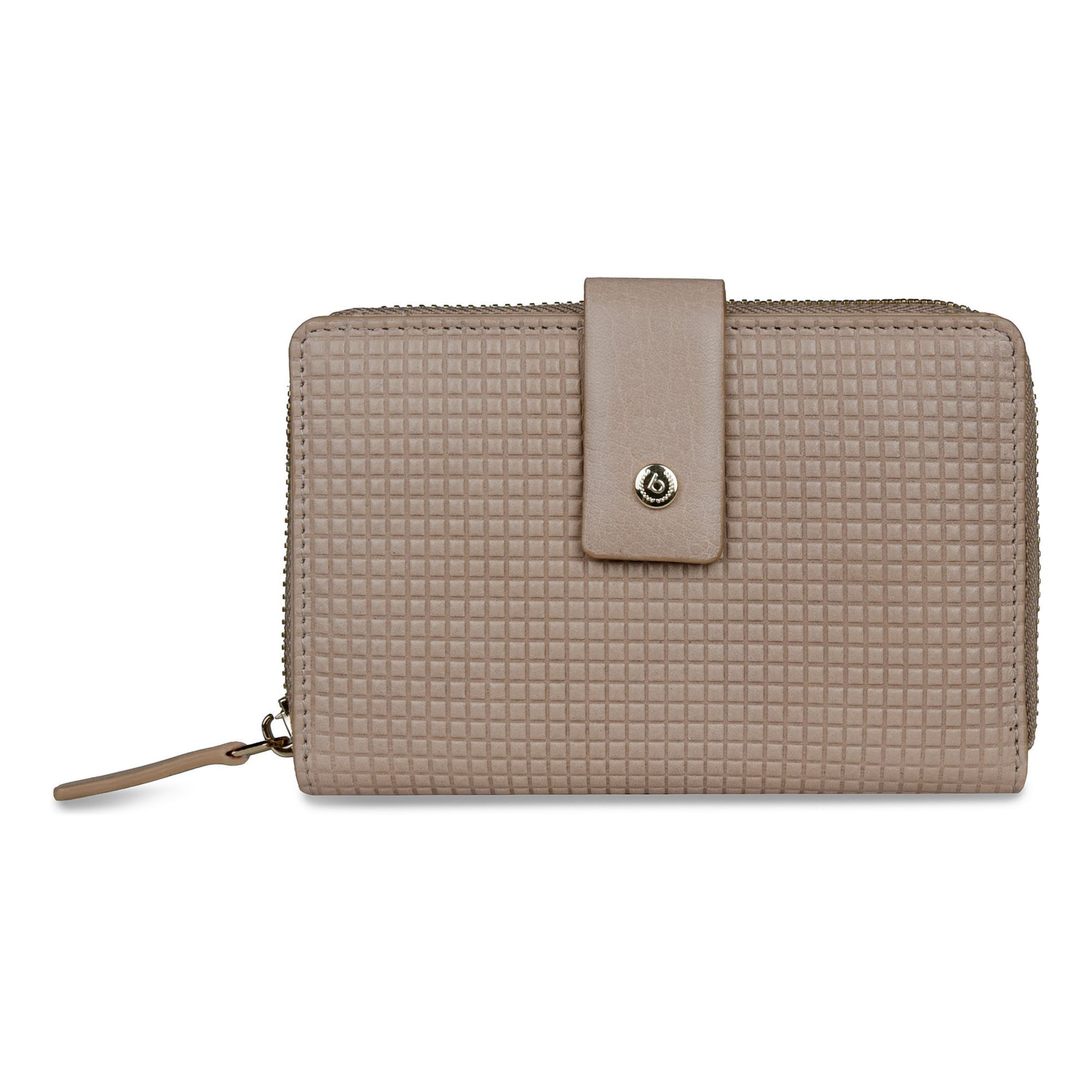 Portamonete 'Noemi ' di bugatti in beige: frontale