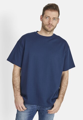 Steffen Klein Shirt in Blauw: voorkant