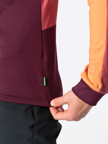 VAUDE Functioneel shirt 'Qimsa II' in Rood