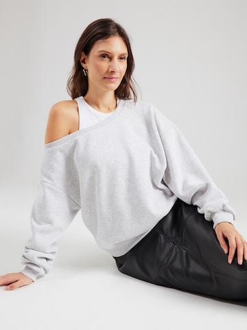Sweat-shirt 'ONLRHINA' ONLY en gris : devant