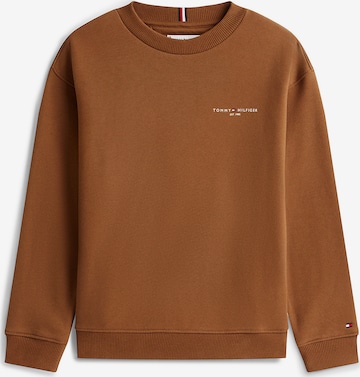 TOMMY HILFIGER Sweatshirt in Braun: Vorderseite