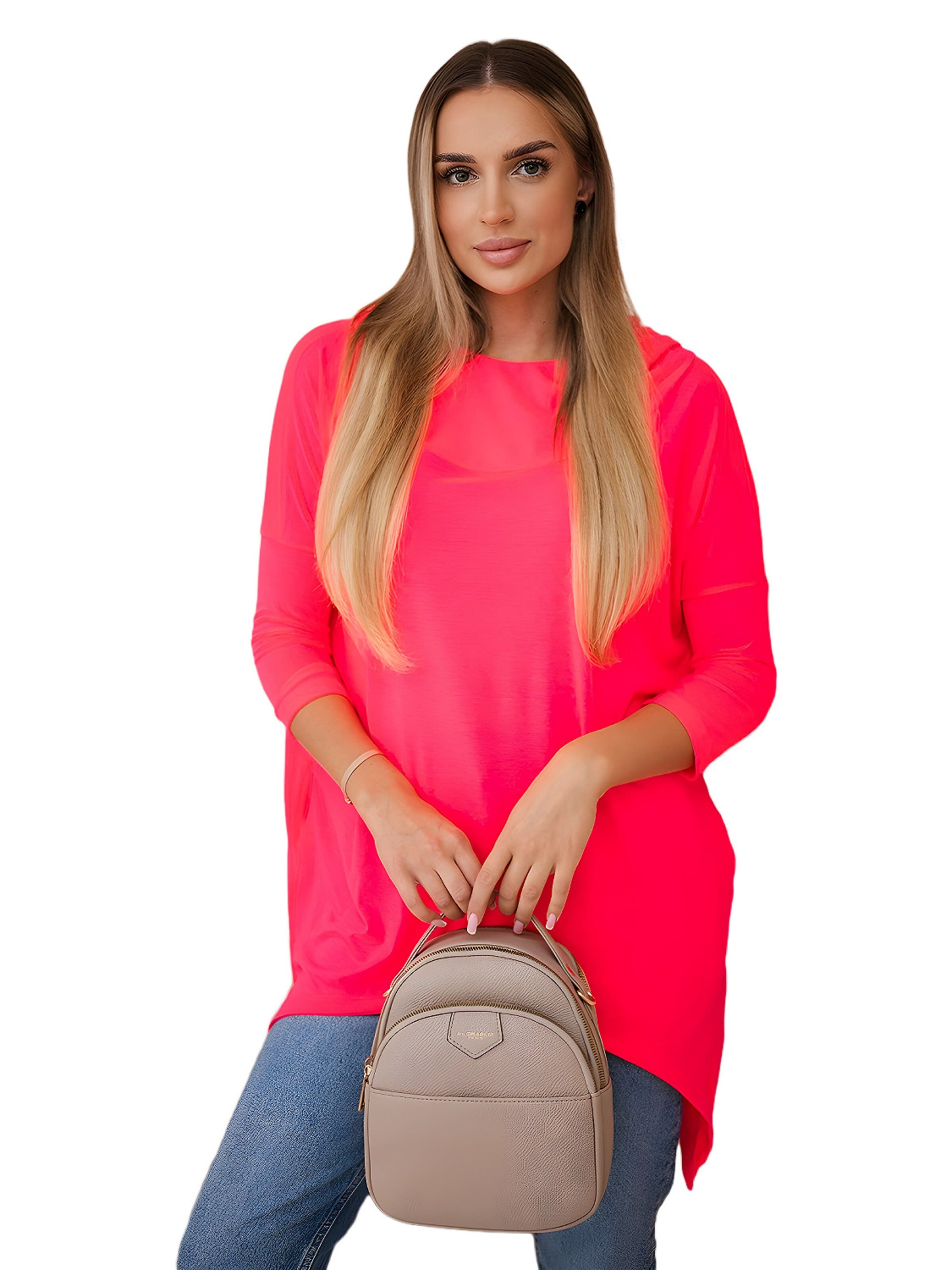 Lumera Bluzka sportowa w kolorze różowy: przód