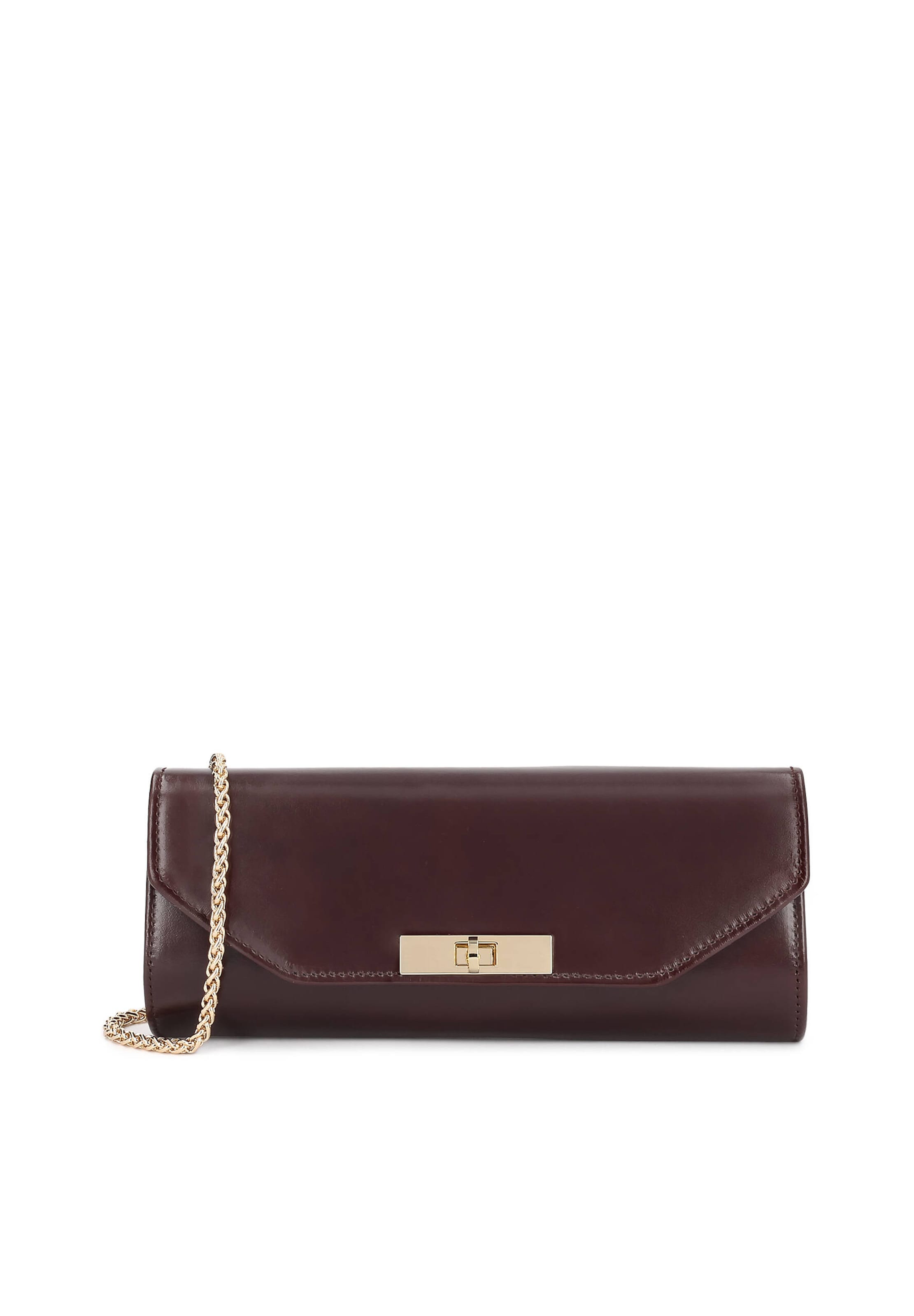 Kazar Clutch in One Size in bordeaux, Produktansicht
