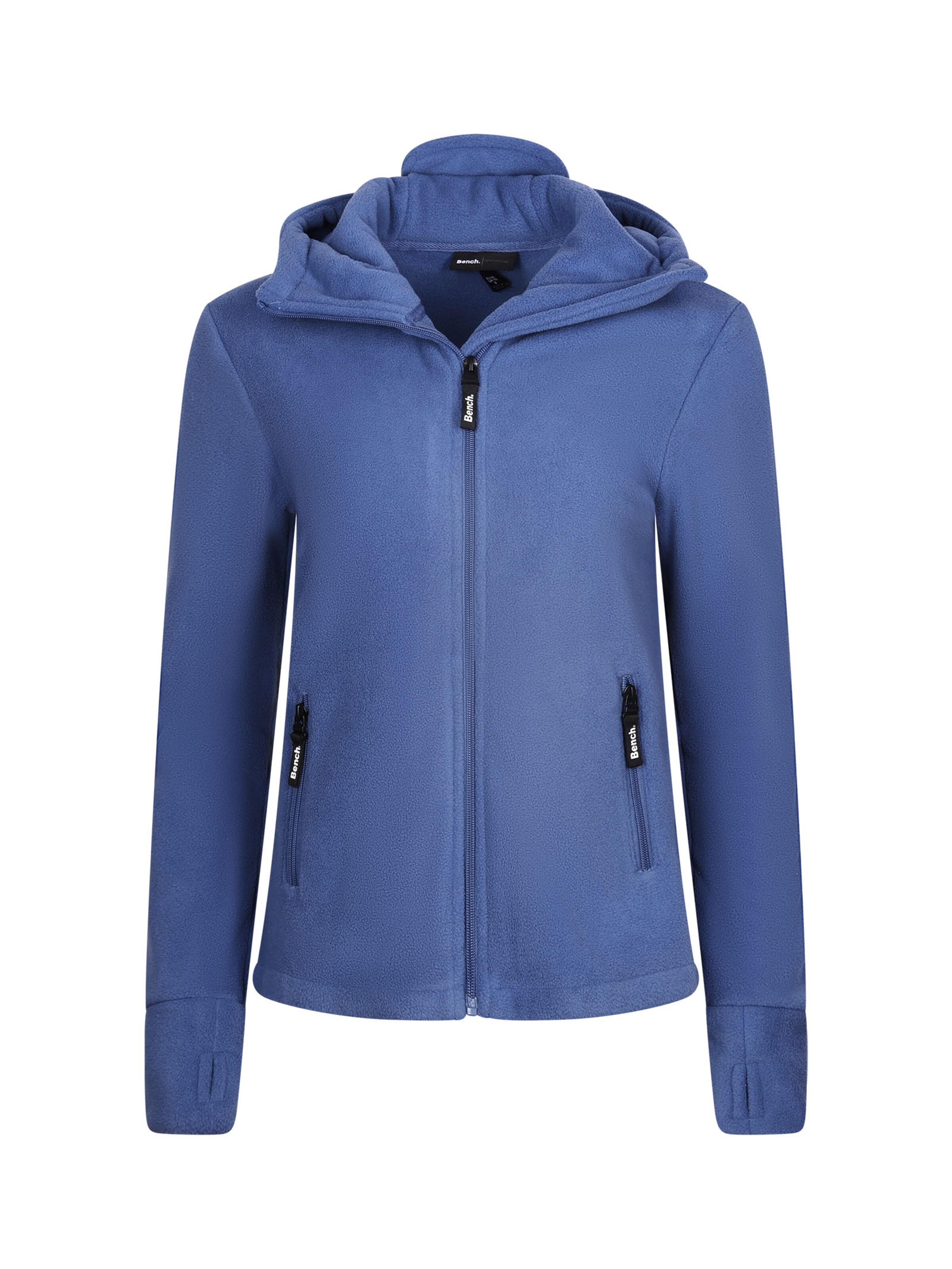 BENCH Fleecejacke 'Ninja' in Blau: Vorderseite