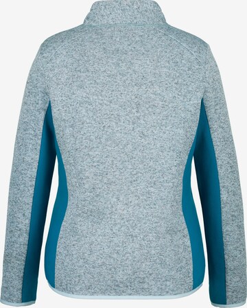 Ulla Popken Fleece Jacket in Blue