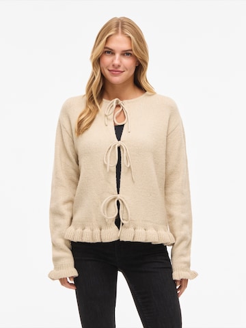 VILAKardigan 'VICAMMA' - siva boja: prednji dio