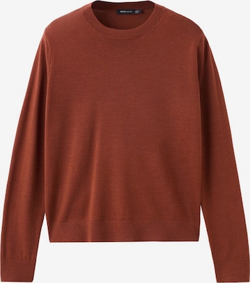 MANGO Sweater 'Lanis' in Brown: front