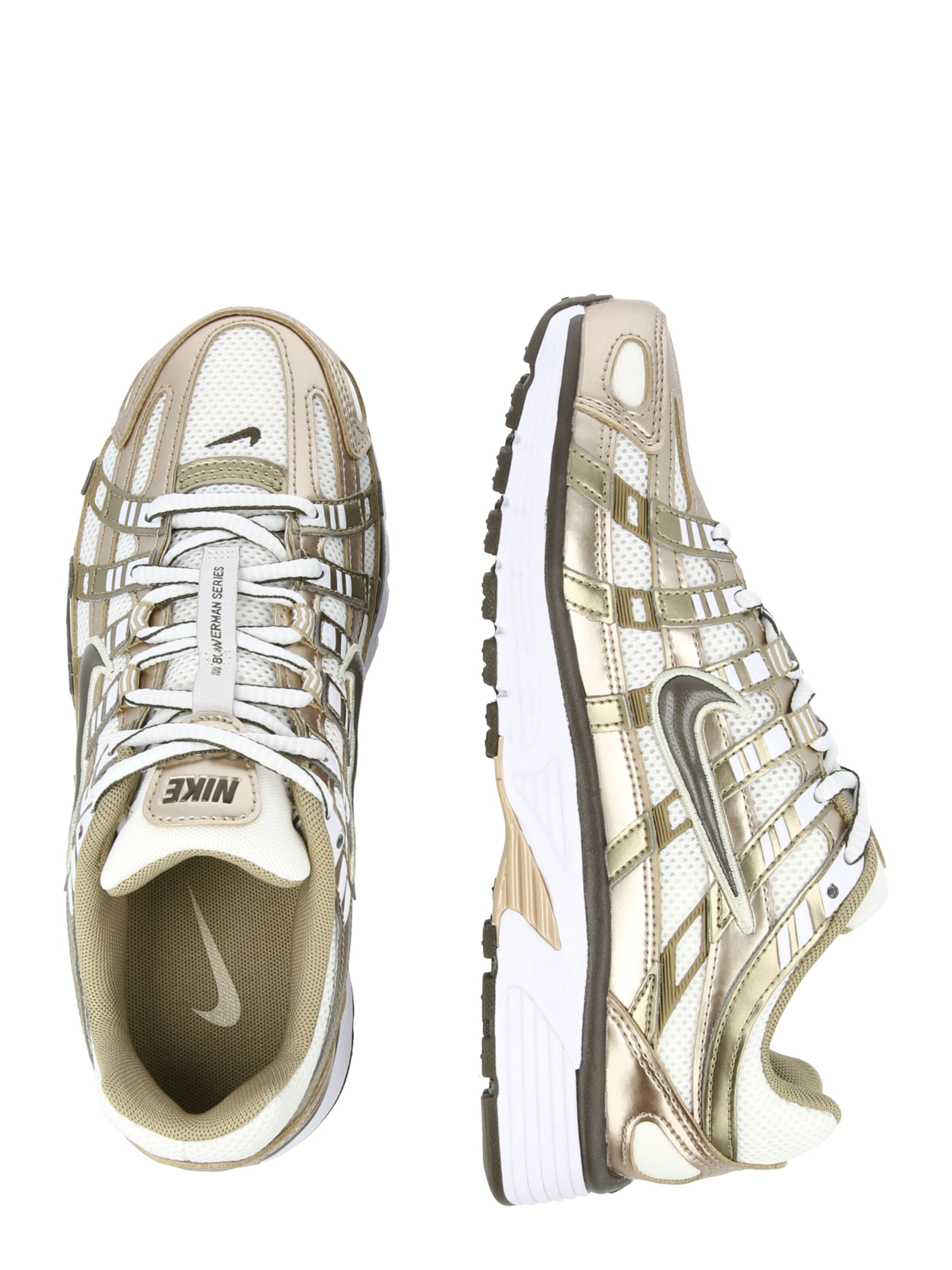 Nike Sportswear Platform trainers 'P-6000' in Beige