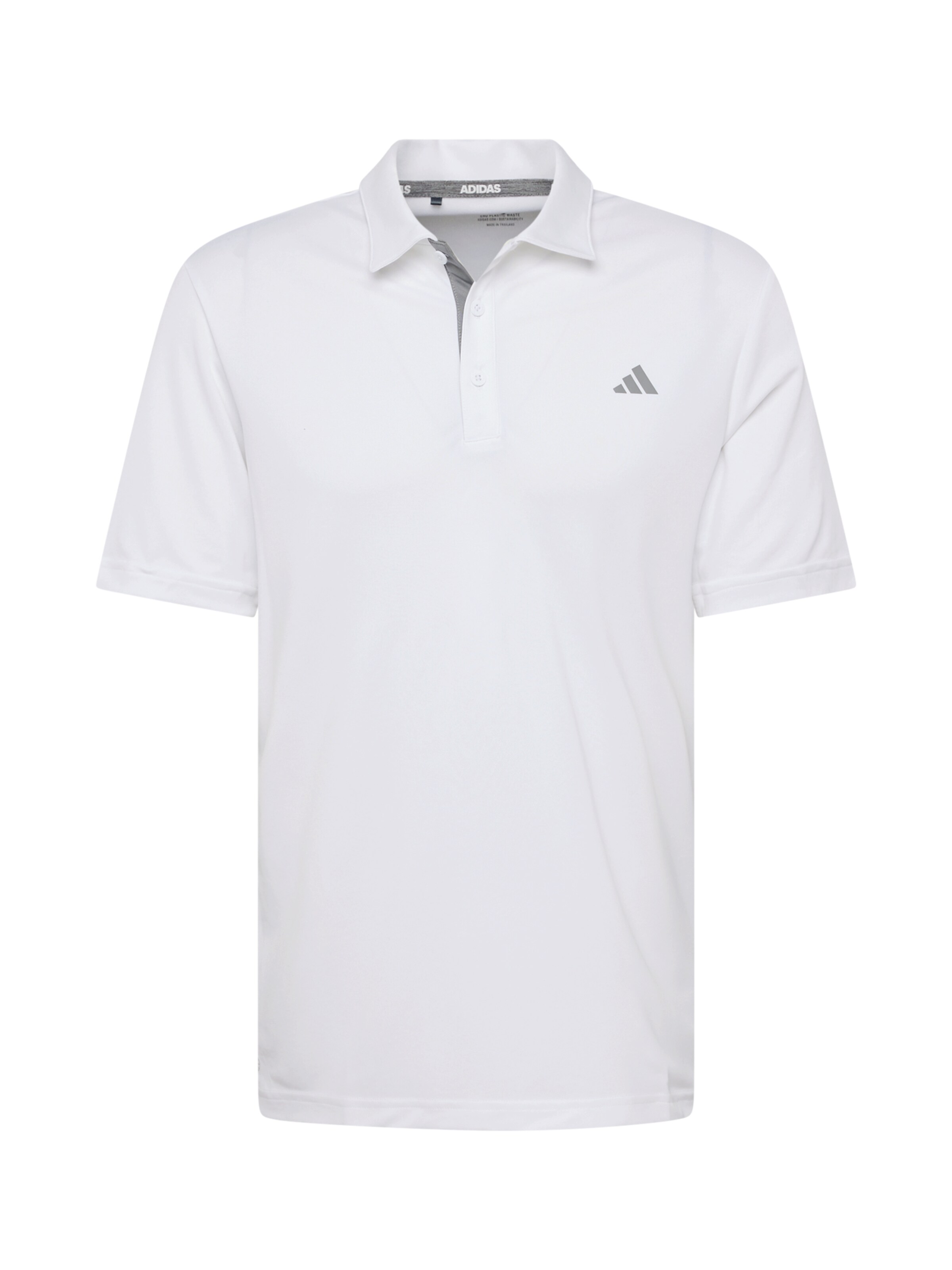 Tricou funcțional ADIDAS GOLF pe gri argintiu / alb, Vizualizare produs