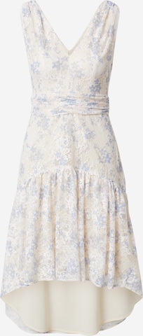 Chi Chi London Cocktail Dress 'Kanna' in Beige: front