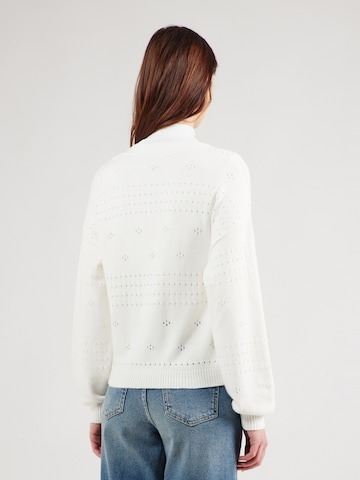 VILA Knit Cardigan 'VIRIL' in White