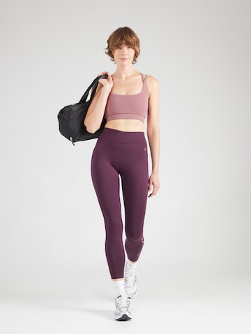 ASICS Skinny Sportbroek in Lila