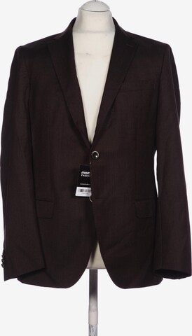 RENÉ LEZARD Suit Jacket in L-XL in Brown: front