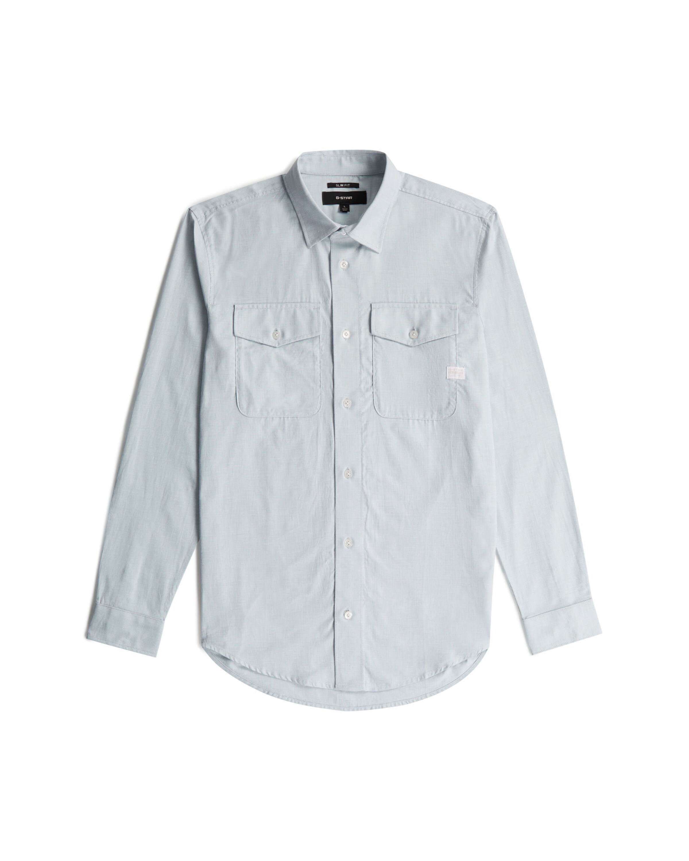 G-STAR Button Up Shirt 'The Marine' in Blue, Item view