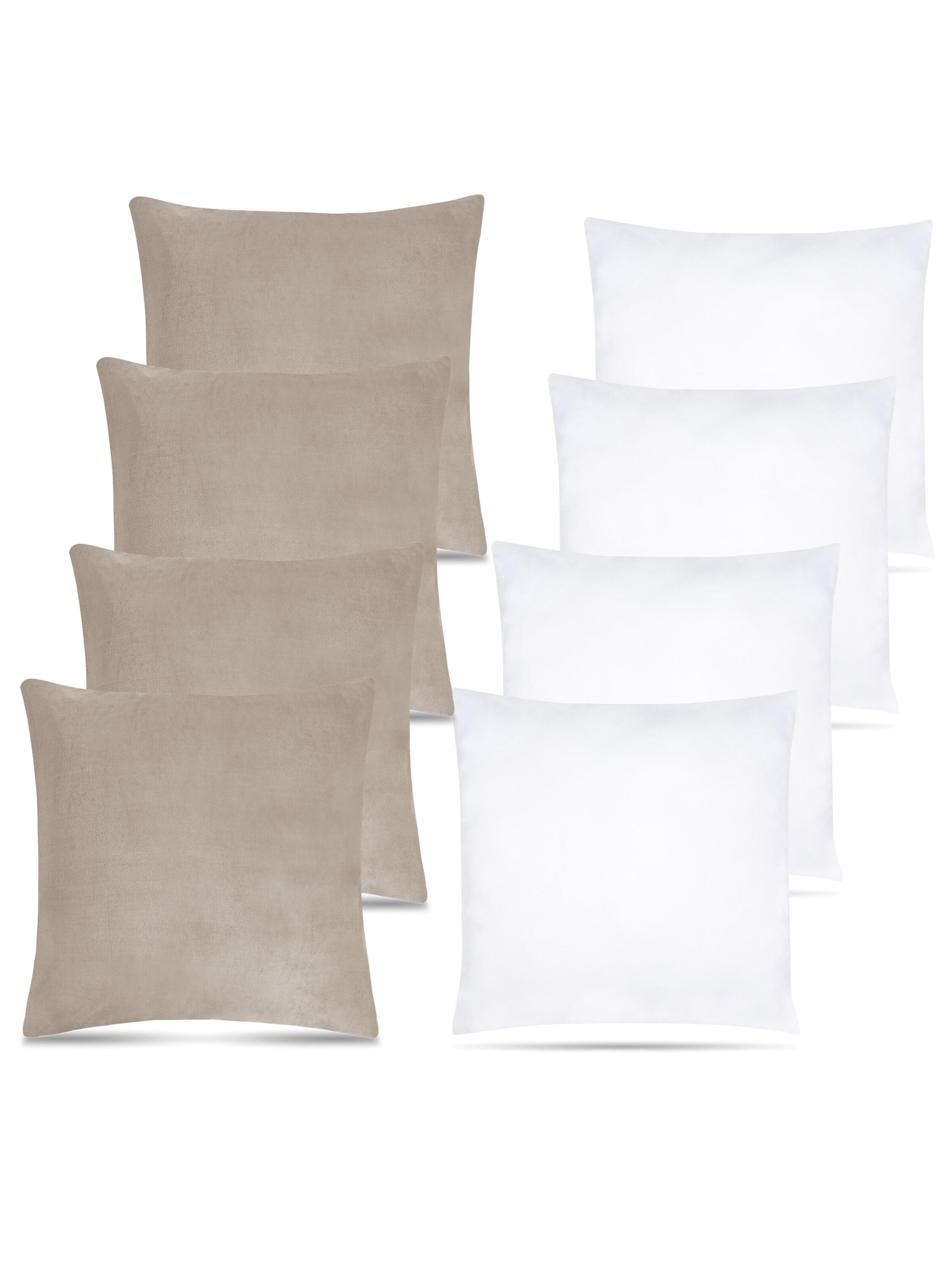 Coussins Aspero en marron