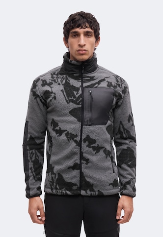 ICEPEAK Funktionele fleece-jas 'MODESTO' in Grijs: voorkant