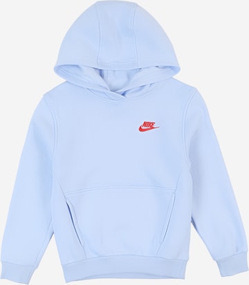 Nike Sportswear Свитшот 'Club Fleece' в Синий: спереди