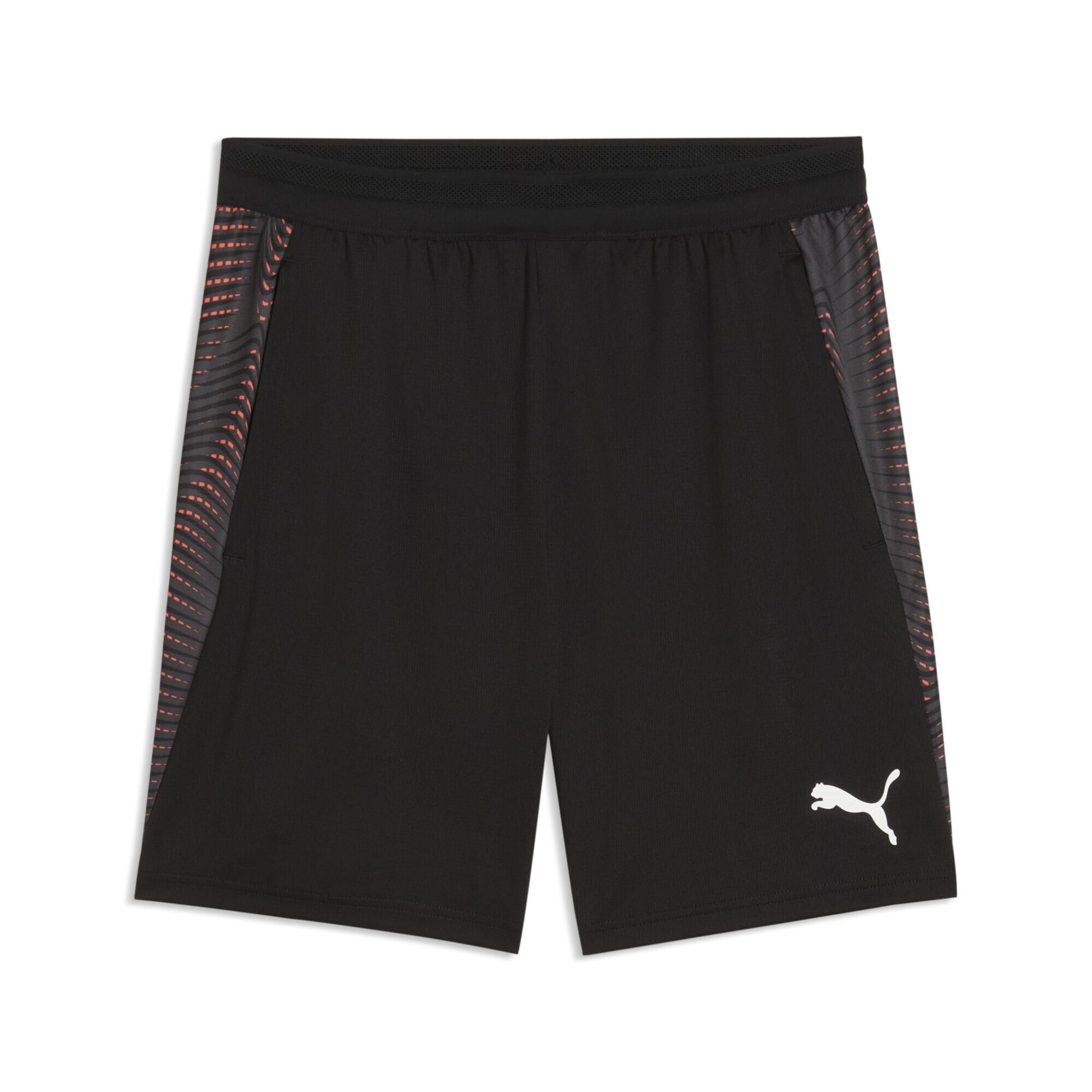 PUMA Loosefit Sportshorts 'Individual Final' in Grau: Vorderseite
