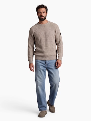 JACK & JONES Pullover 'JJEDENVER' in Beige