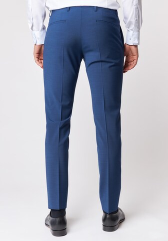 ROY ROBSON Regular Pleated Pants in Blue