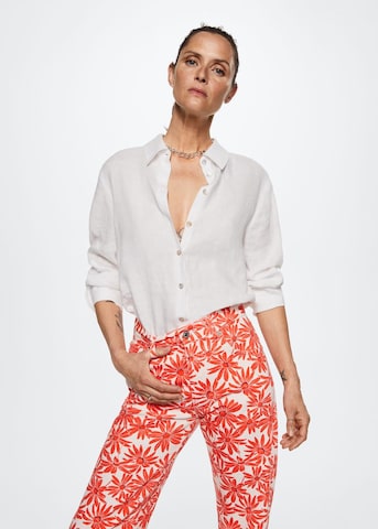 Regular Pantalon 'Tahiti' MANGO en orange