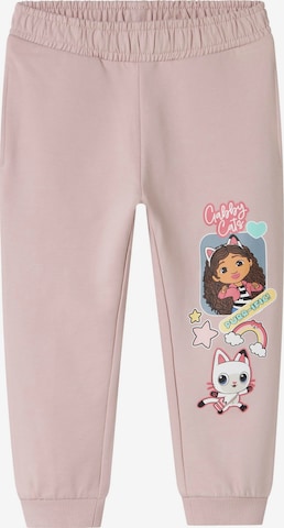 NAME IT - Tapered Pantalón en lila: frente