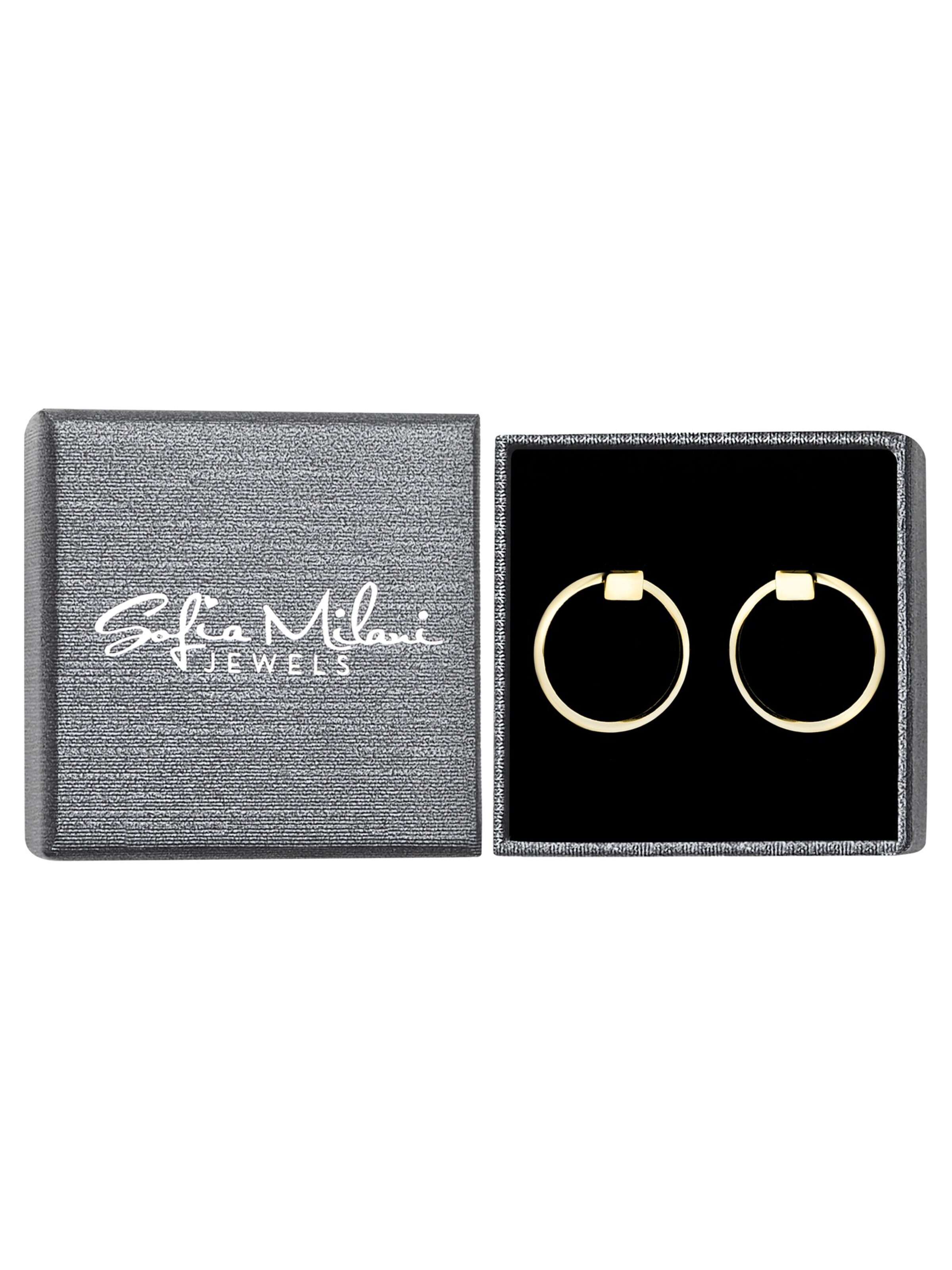 Sofia Milani Ohrringe 'Circle'‌‌‌‌‌ in Gold