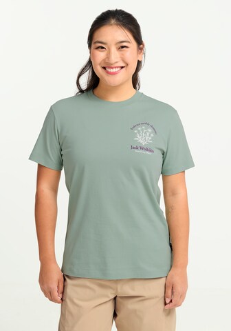 JACK WOLFSKIN Shirt in Green: front
