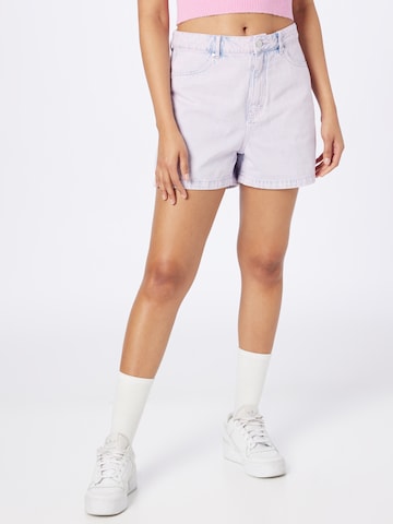 Afends Regular Shorts 'Seventy Threes' in Lila: predná strana