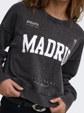 ONLY Sweatshirt in Zwart