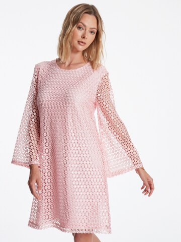 Ana Alcazar Cocktailjurk 'Zadara' in Roze: voorkant