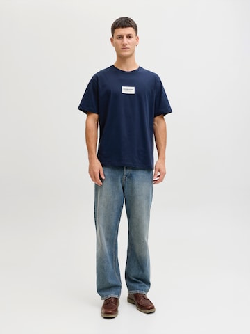 JACK & JONES T-Shirt 'JJFrank' in Blau