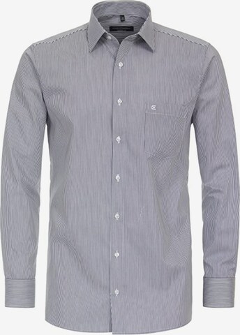 VENTI Comfort fit Button Up Shirt in Blue: front