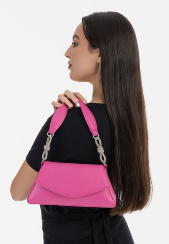 faina Ročna torbica | roza barva
