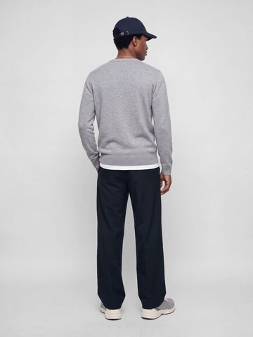 JACK & JONES Loose fit Trousers with creases in Blue