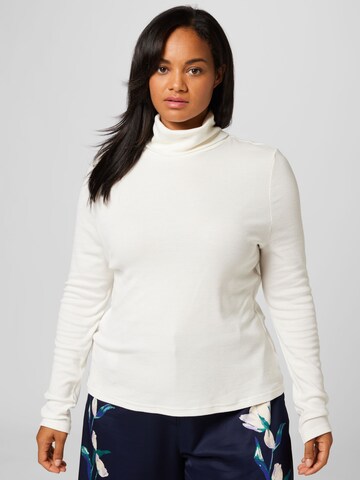 Guido Maria Kretschmer Curvy - Camiseta 'Saskia' en blanco: frente